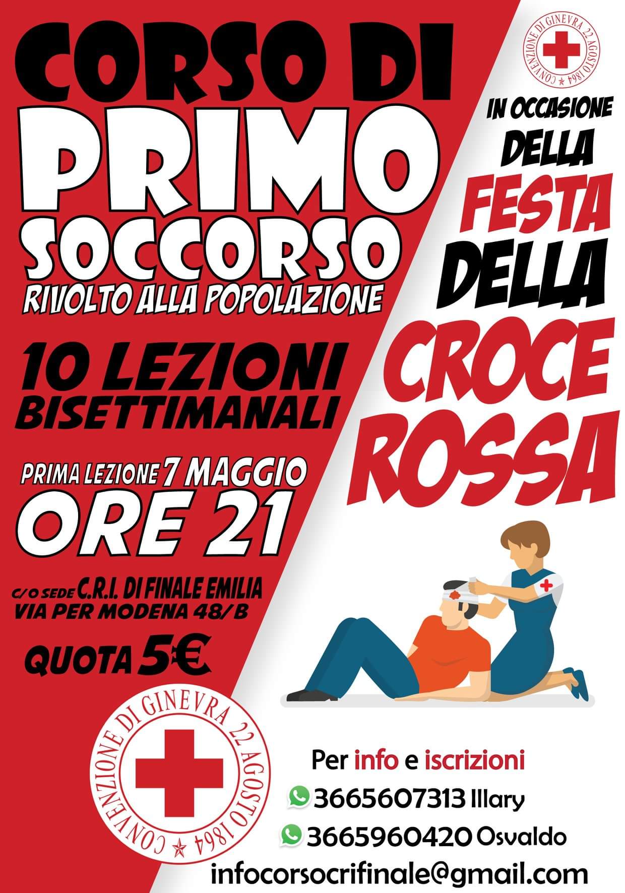 A Finale c’è il corso di Primo soccorso