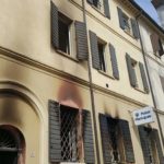 incendio sede vigili urbani mirandola due morti e 19 feriti
