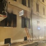 incendio sede vigili urbani mirandola due morti e 19 feriti