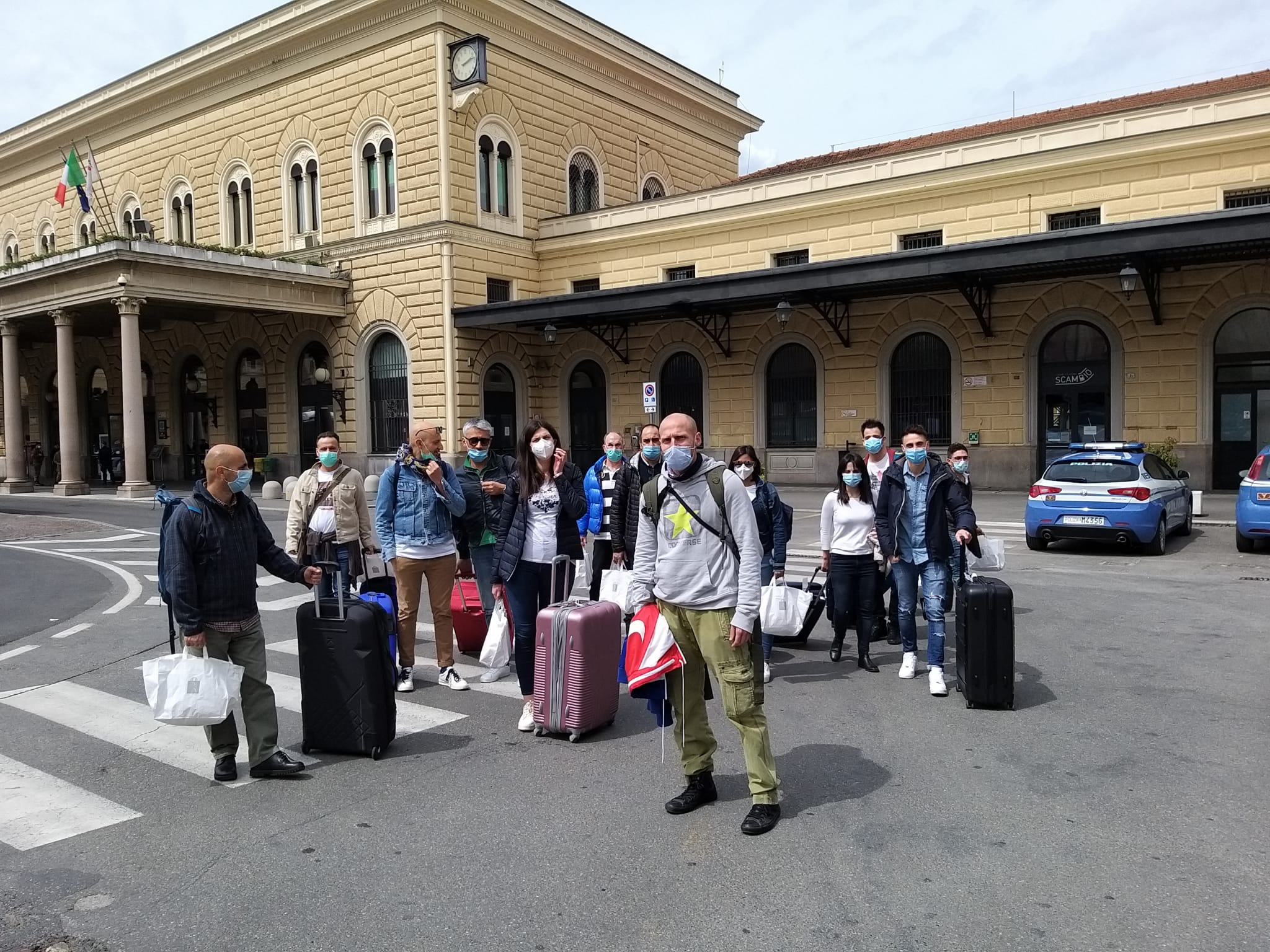 Nuovo arrivo personale sanitario coronavirus